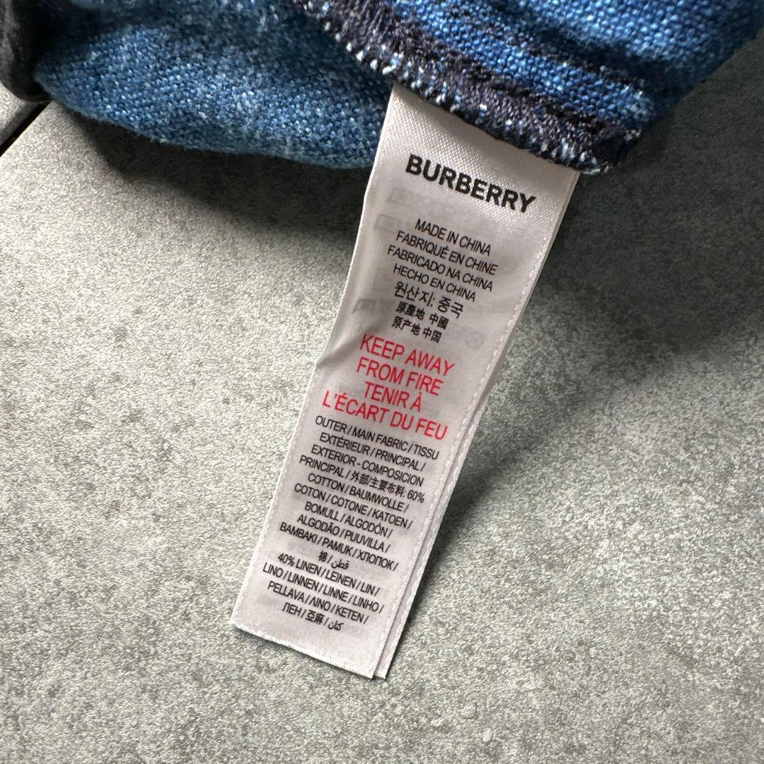 BURBERRY デニムブルー ロングパンツ