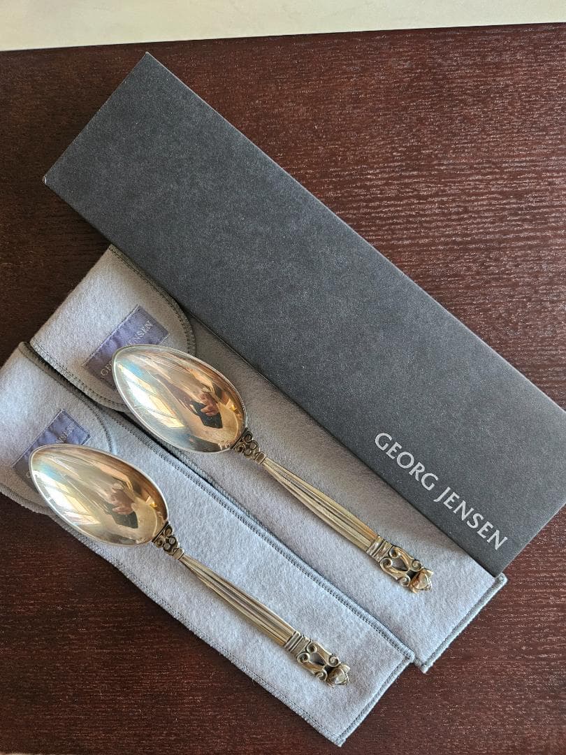  ジョージジェンセンACORN スプーン 2本セット