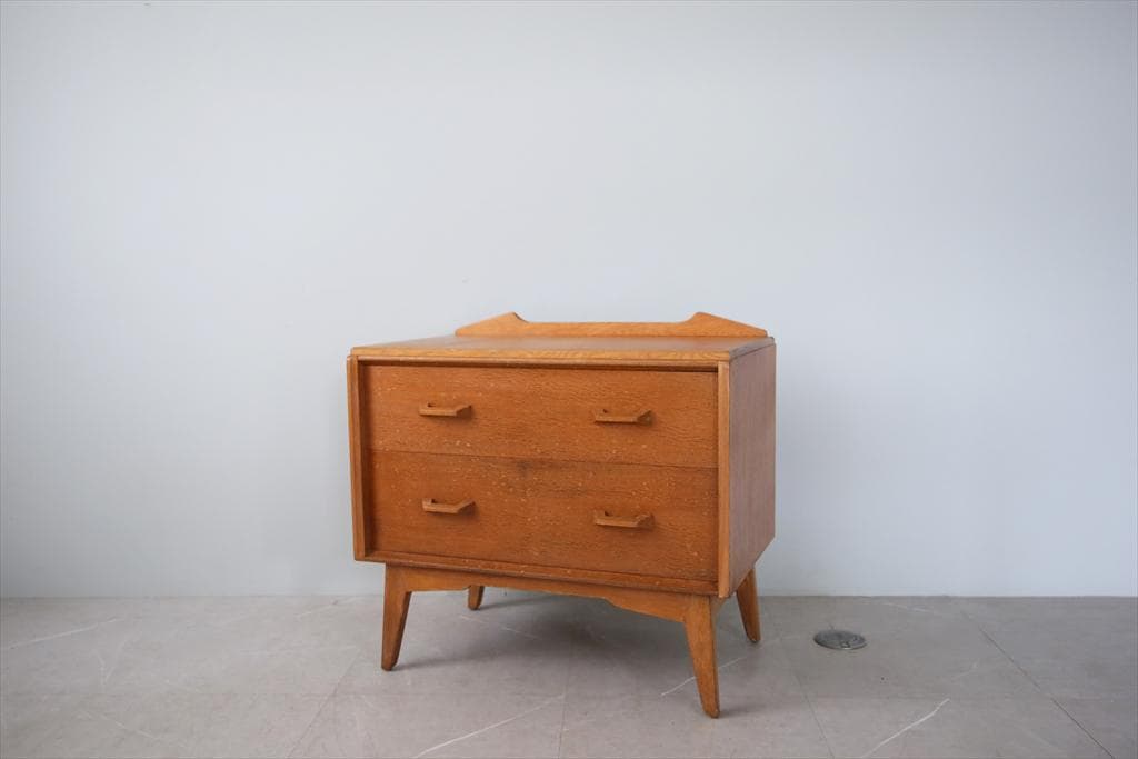 英国アンティークG-PLANジープランブランドン2杯チェスト(89-308-1