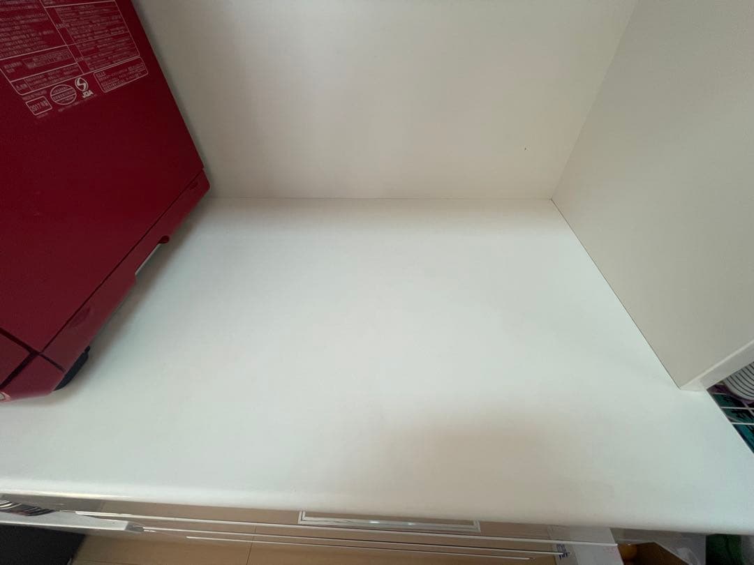 最終価格　ニトリ　キッチンボードポスティア120 ホワイト　カップボード　食器棚