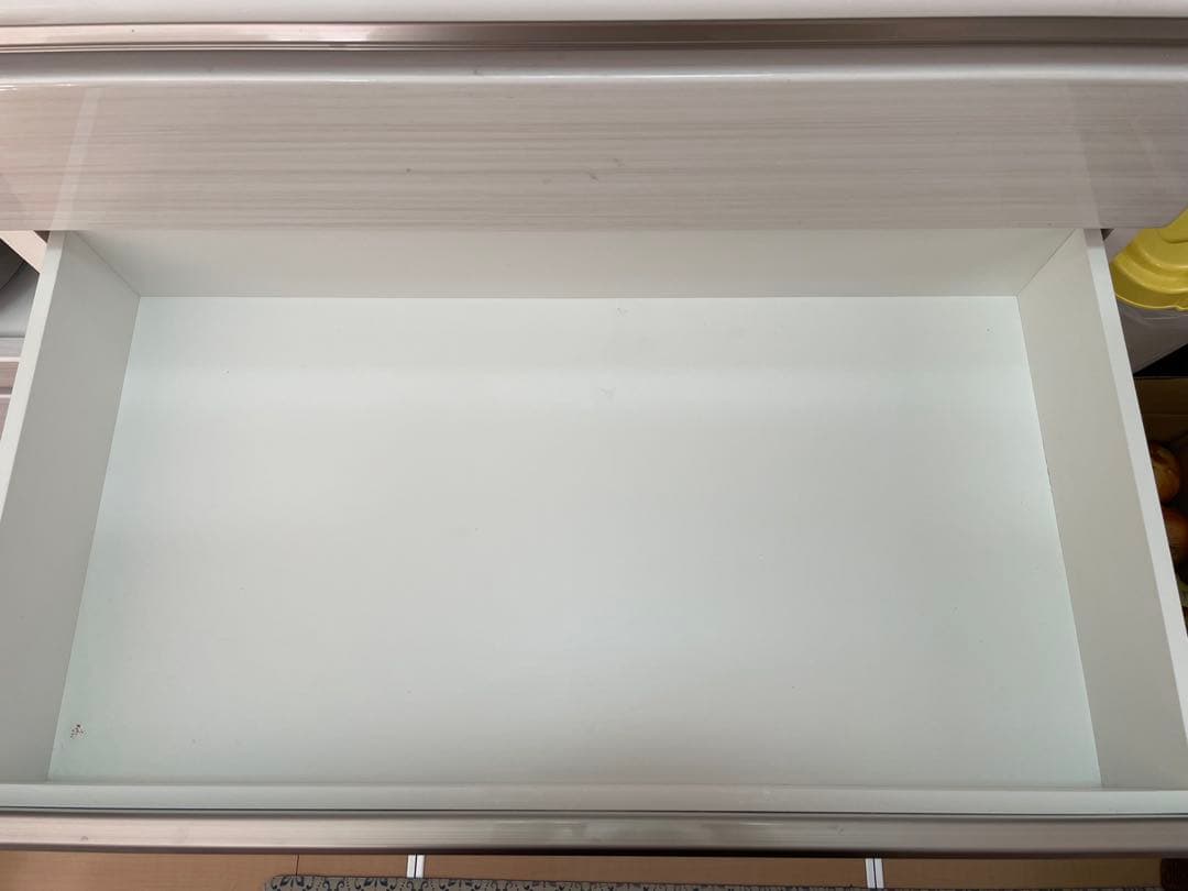 最終価格　ニトリ　キッチンボードポスティア120 ホワイト　カップボード　食器棚