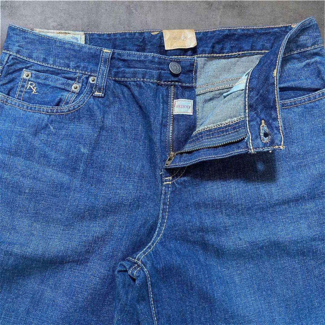 新品タグ付 POLO RALPH LAUREN SKINNY濃紺 ストレッチ