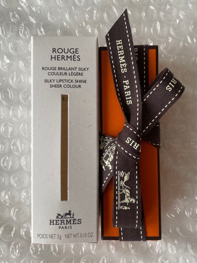 エルメス　ルージュエルメス　口紅　シルキーリップスティックシャイン　ベージュ新品