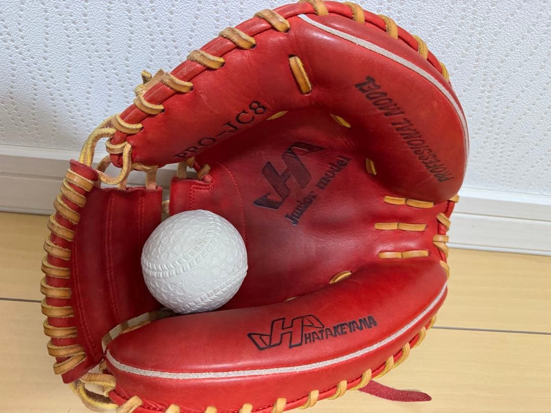 ハタケヤマ　少年軟式キャッチャーミット