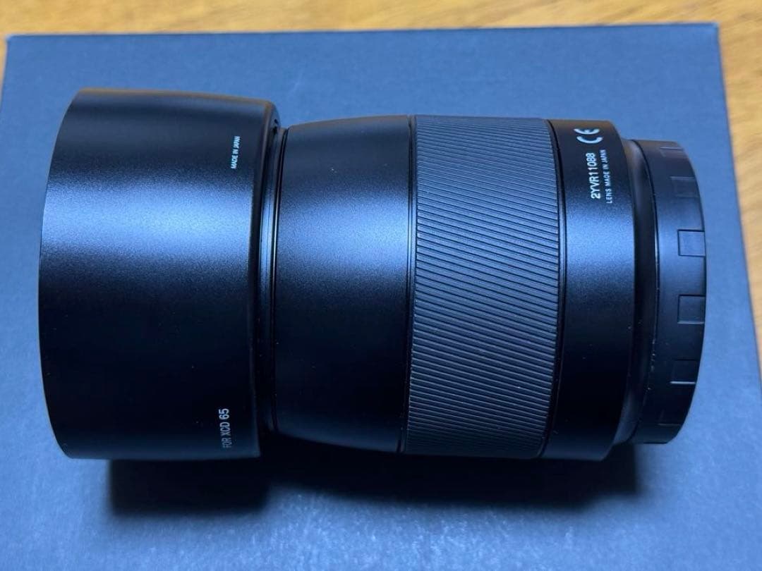 美品 HASSELBLAD XCD 65mm F2.8 レリーズ回数1057回