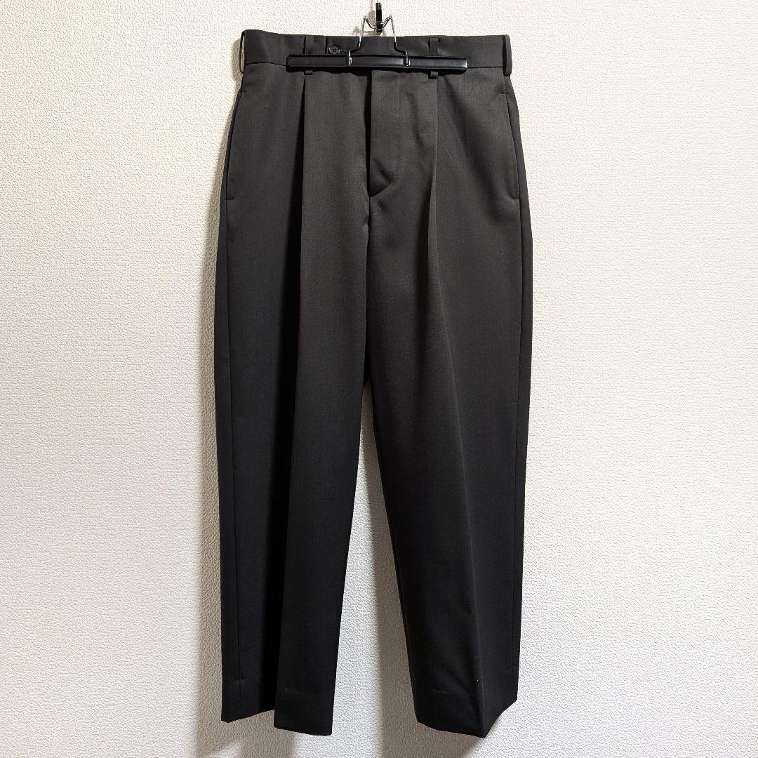 パンツ The CLASIK 1 pleats trouser khaki 46