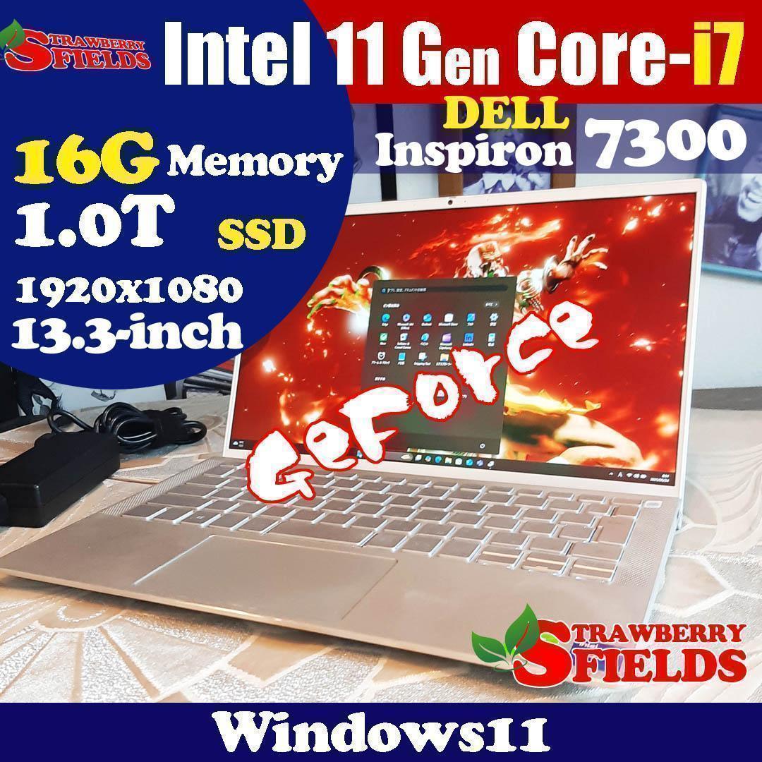DELL 7300 11世代 i7 1T 16G nVIDIA ノートパソコン