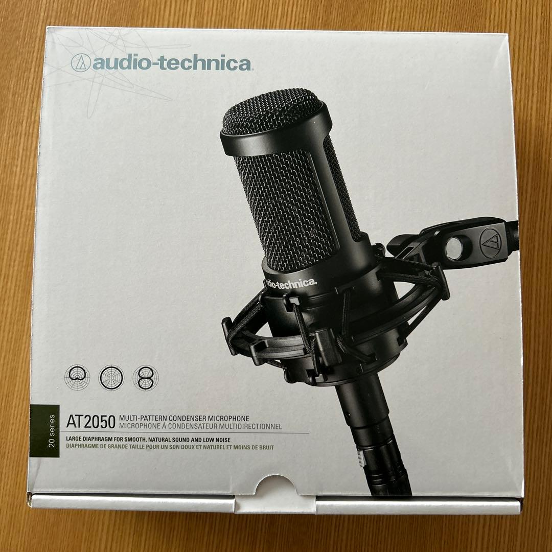 新品audio-technica AT2050 コンデンサーマイク