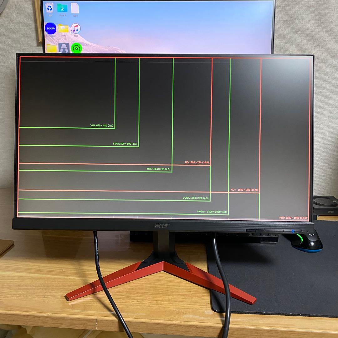 Acer ゲーミングモニター KG251QJbmidpx