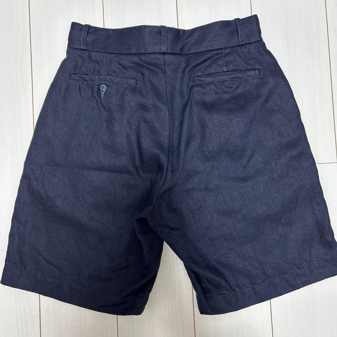 アットラスト　atlapst&co ネイビー ショートパンツ 32