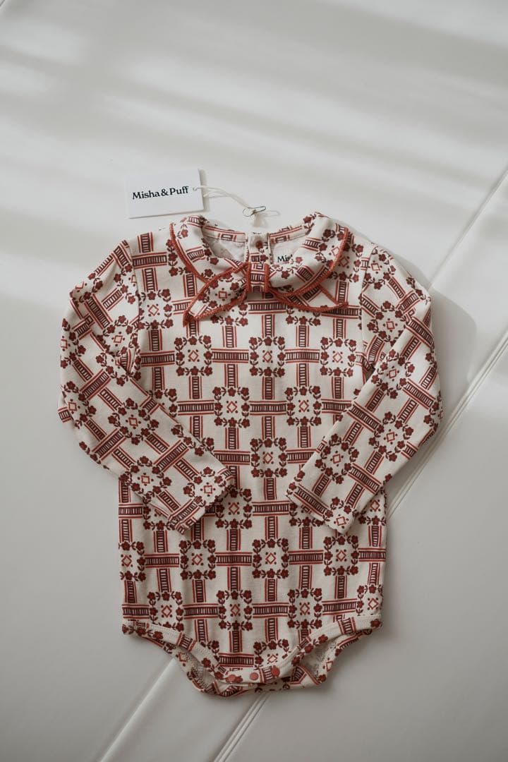 Misha&Puff 花鉄Scout ロンパース