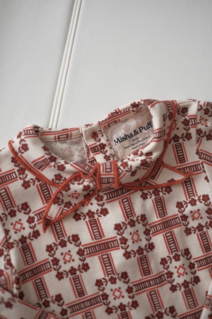 Misha&Puff 花鉄Scout ロンパース