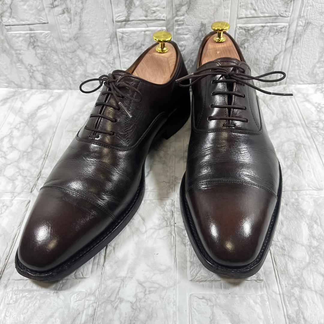 【美品】SCOTCH GRAIN F-0916 ストレートチップ　内羽根　26㎝