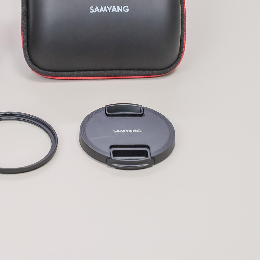 【値下げ・美品】SAMYANG AF 12mm F2.0 E 保護フィルター付き