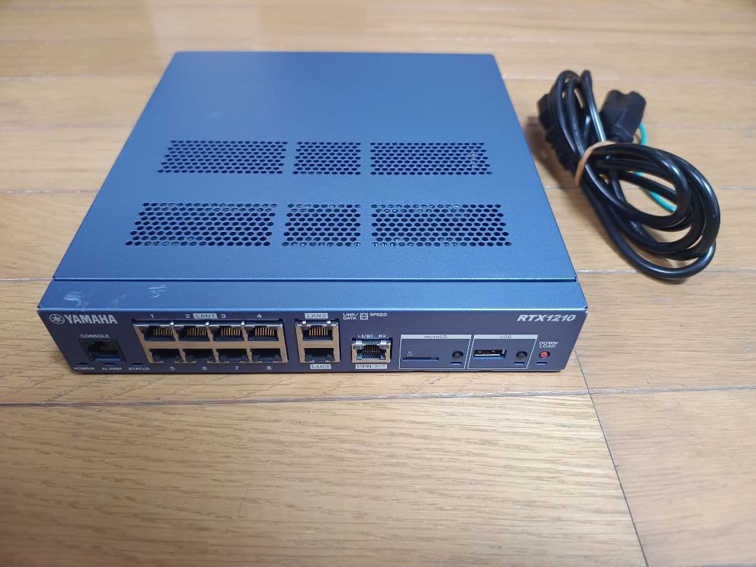 YAMAHA RTX1210 VPN ルーター