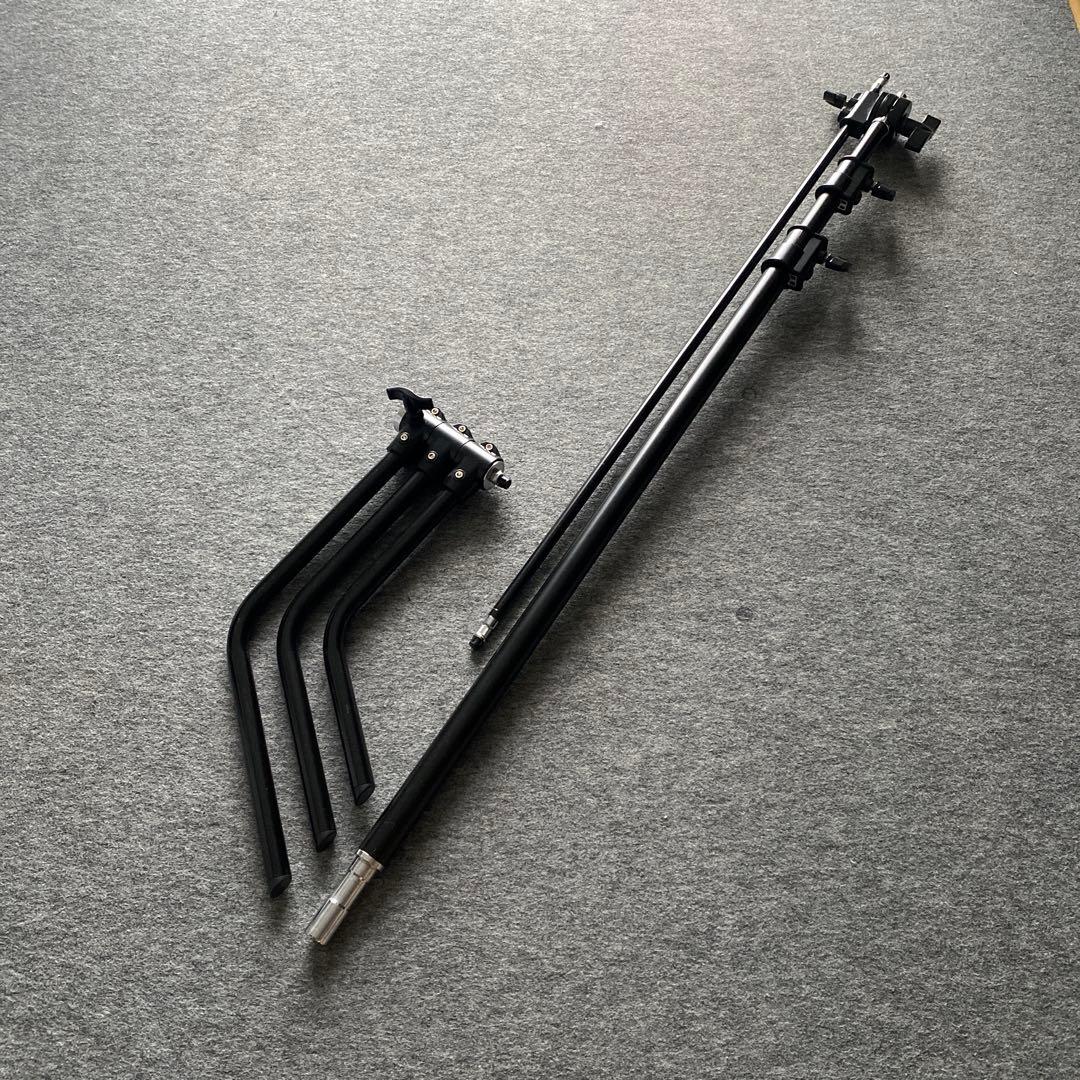 開封未使用 NEEWER Cスタンド 3m ステンレス製