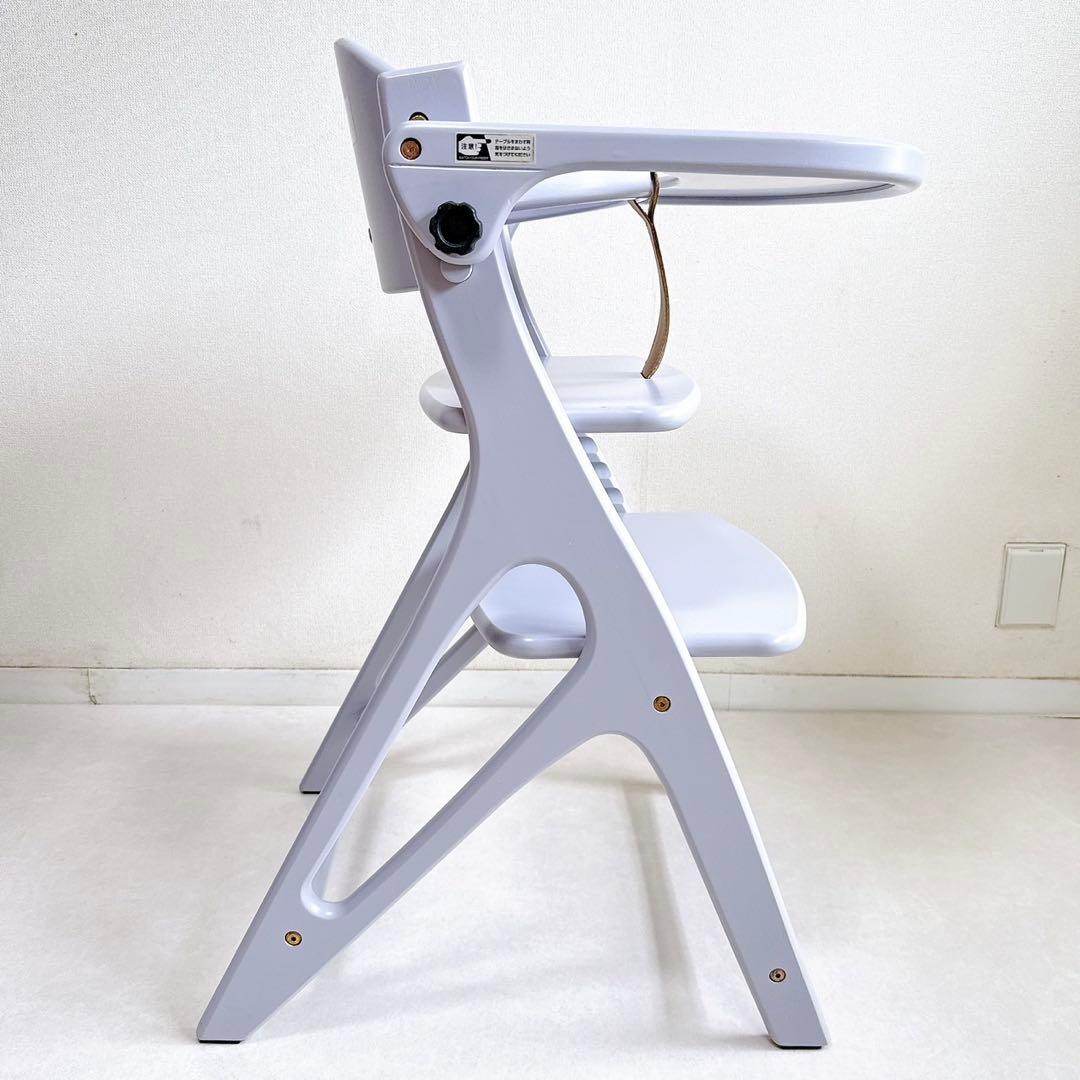 【美品】大和屋　アッフルチェア　ハイチェア　椅子　ベビー　テーブル　ガード付き