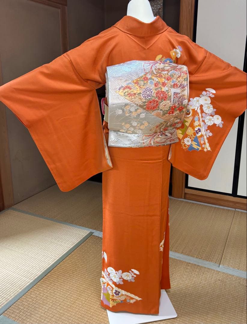 正絹訪問着4点フルセット