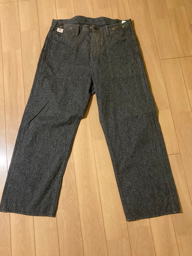 パンツ SUGAR CANE BLACK COVERT ENGINEER PANTS