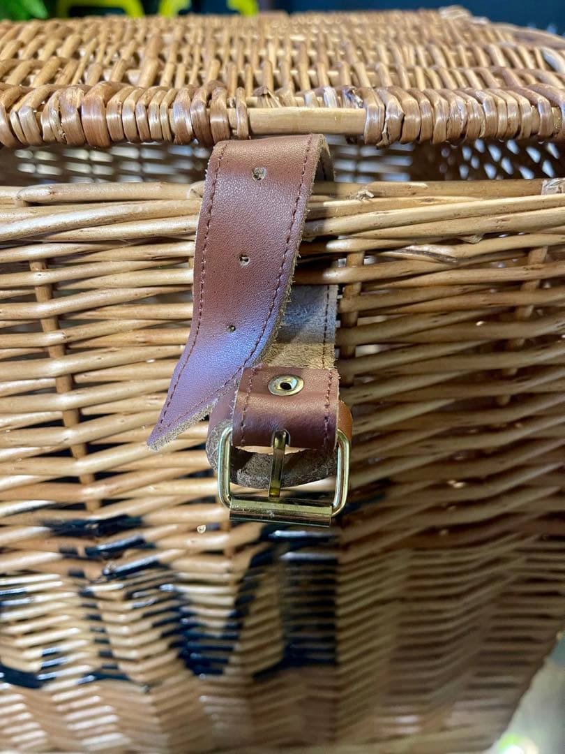 英国 フォートナム＆メイソン カゴ バスケット ラージサイズ　ハンパー ②