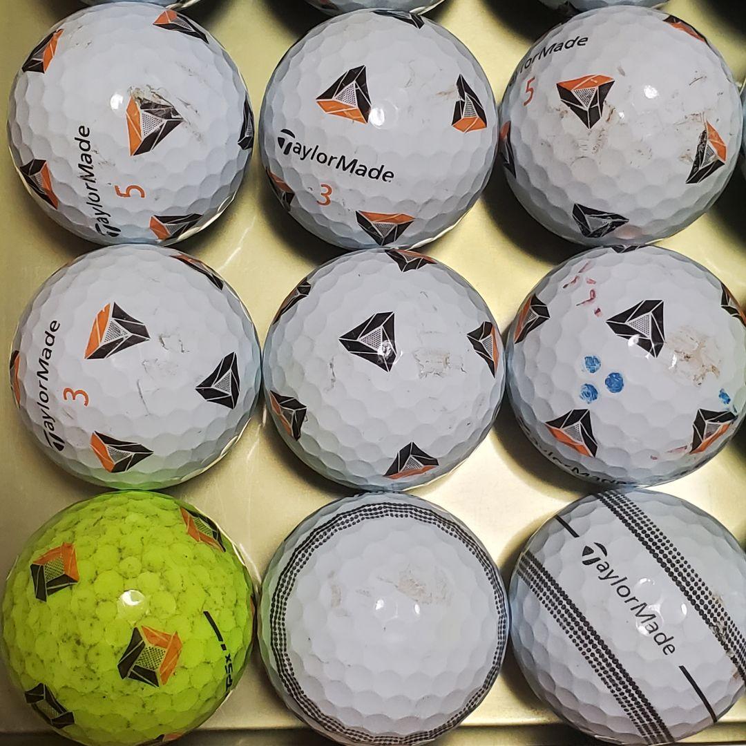 テーラーメイドロストボール年式種類混合 練習用 82個