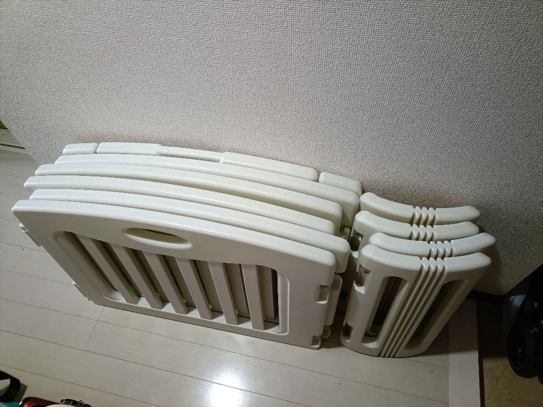 日本育児ベビーサークル123 アイボリー 赤ちゃん ハイハイ つかまり立ち