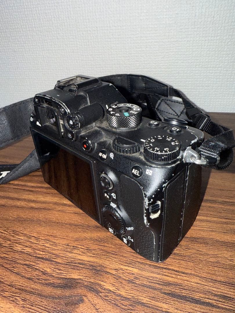 ［ジャンク品］SONY α7rⅲ バッテリー2個 チャージャー　フィルム調レンズ