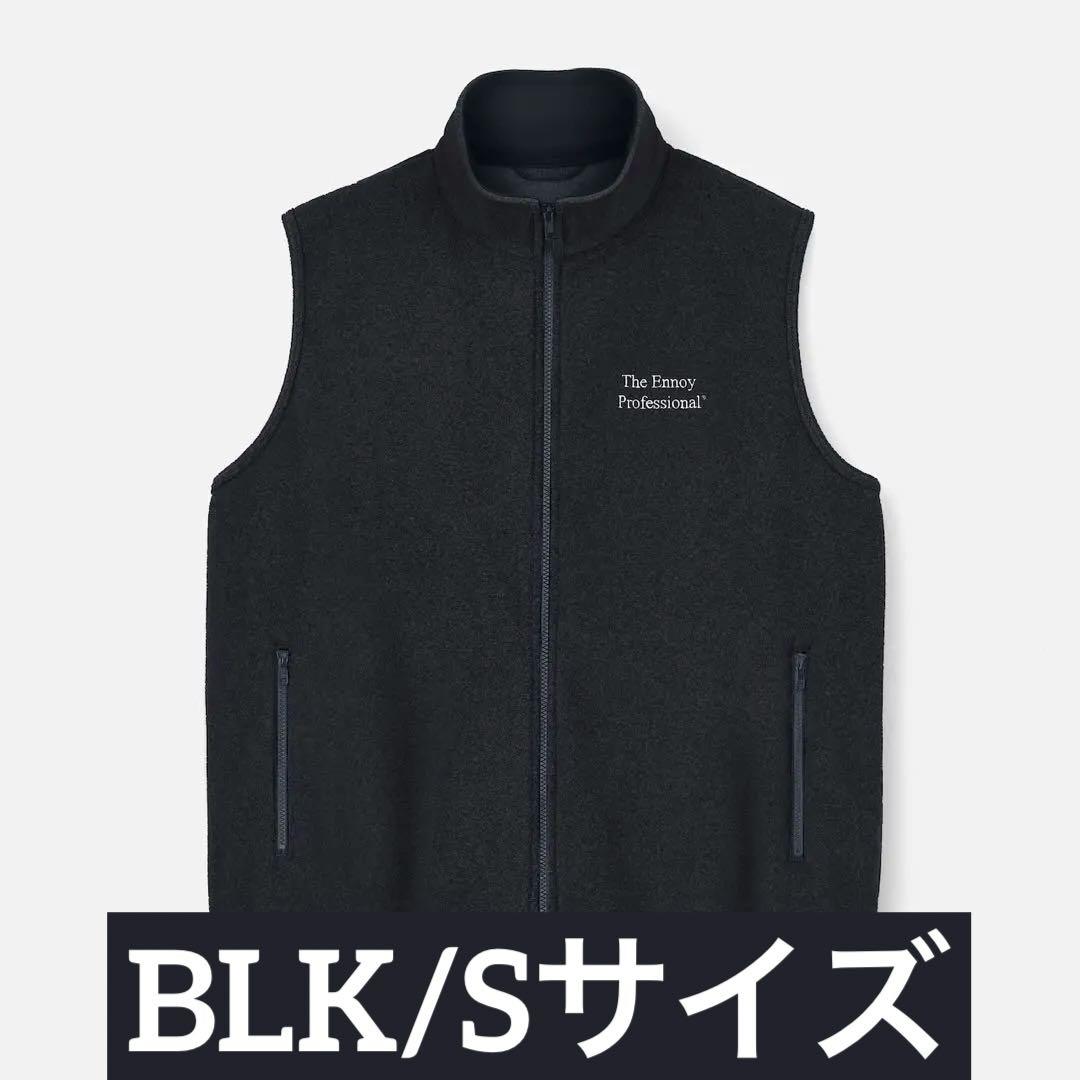 ENNOY PROFESSIONAL FLEECE VEST ※BLK/Sサイズ