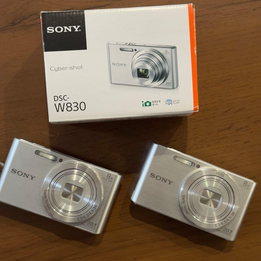 SONY DSC-W830 デジタルカメラ 2つセット