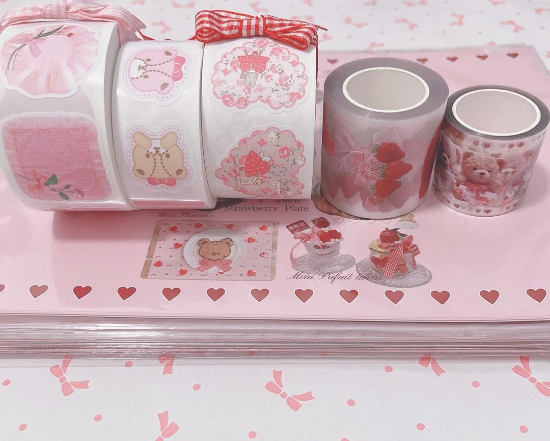 ♡aromantic デザインペーパー ロールシール♡