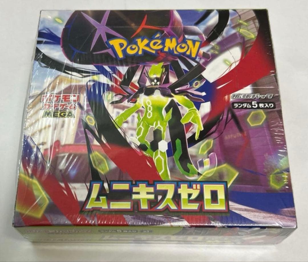 ポケモンカードゲーム ムニキスゼロ シュリンク付き BOX