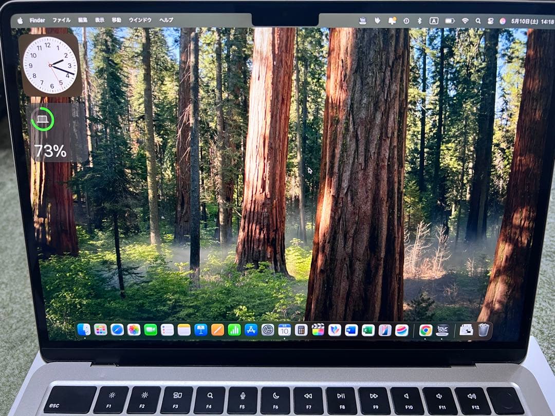 美品　MacBook Air M2 16GB 512GB