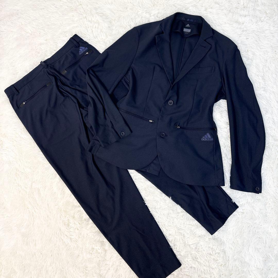 YOU SAYアディダス セットアップ CLIMALITE ネイビー M