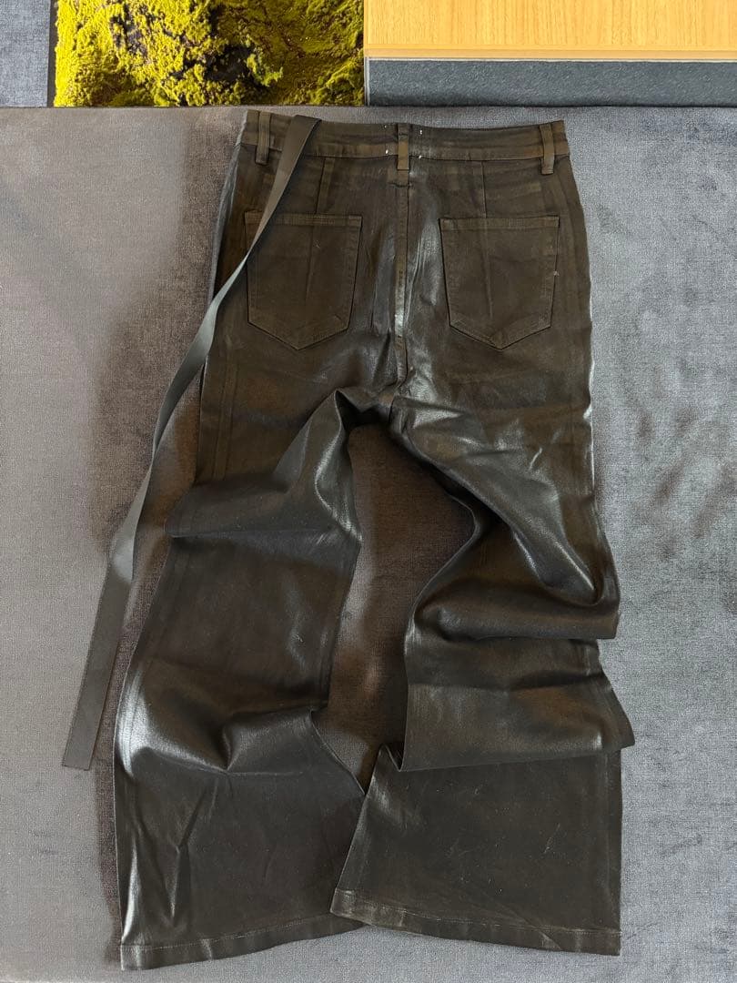 rick owens，opium風ワックスデニム　30-32