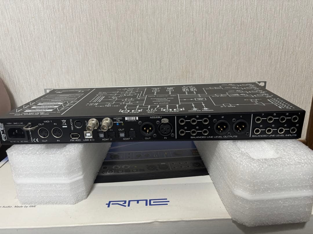 ピンクの猫様用 RME Fireface UFX オーディオインターフェイス