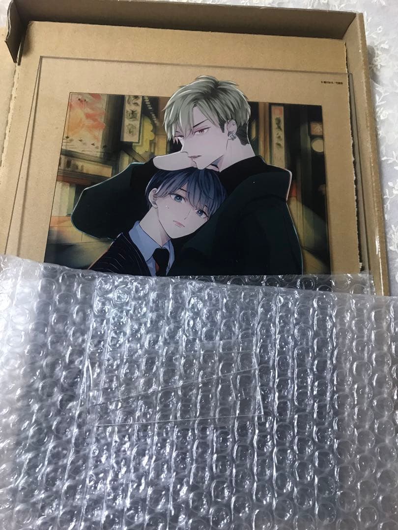 直筆サイン付き描き下ろしアクリルプレート　櫻川なろ先生　道頓堀フライングジーザス