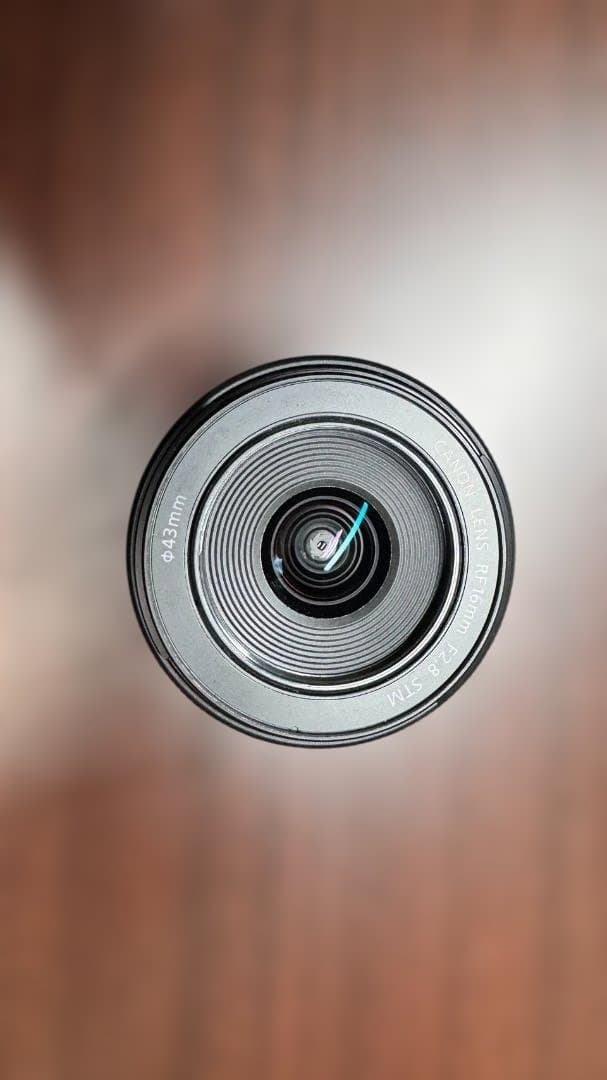 【美品】Canon RF16mm F2.8 STM（JJC製フード・元箱付き）