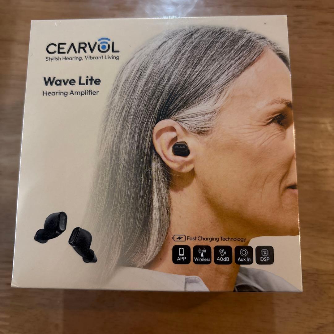Cearvol Wave Lite 集音器　聴覚アンプ AUX-INテレビ対応