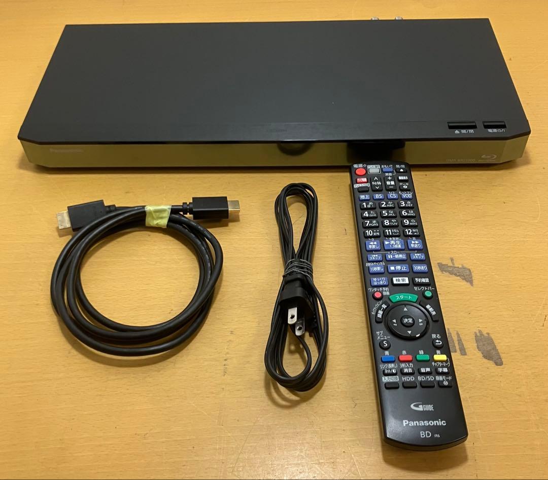 【Panasonic/パナソニック】ブルーレイレコーダー DMR-BRZ1000