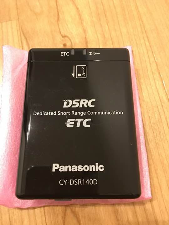 Panasonic ETC車載器 CY-DSR140D (中古)