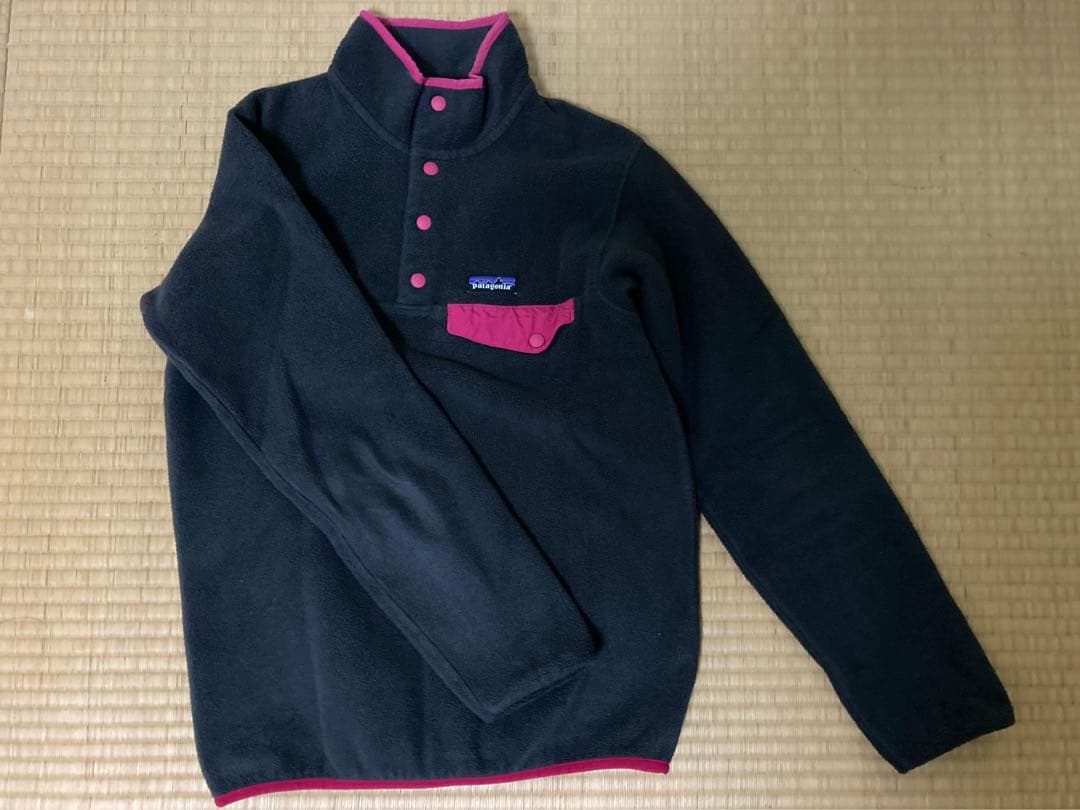 S*様 Patagonia パタゴニア　フリース トップス チャコールグレー/ピ
