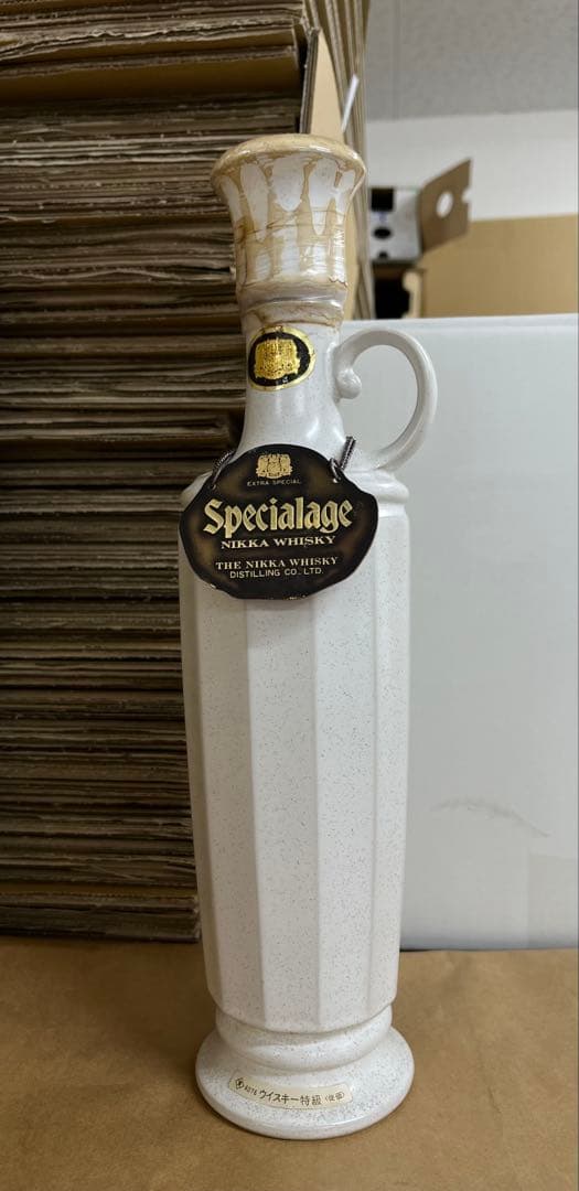 ニッカSpecialage シラカワウイスキー 陶器ボトル