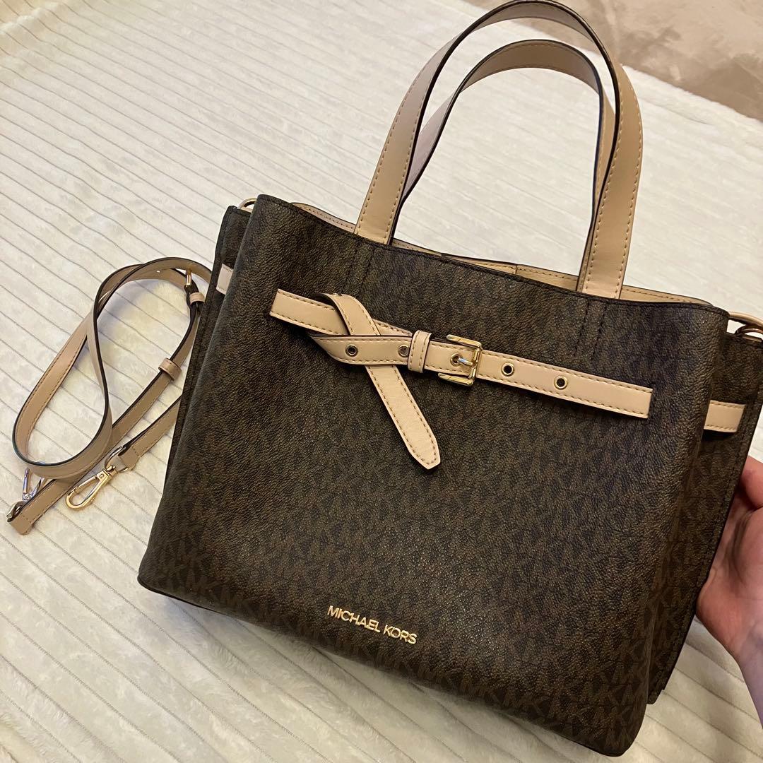 マイケルコース エミリア サッチェル ショルダーバッグ ハンドバッグ