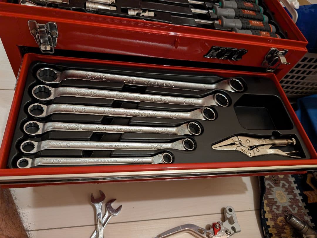 送料込 発送可 KTC 工具セット　インチタイプ