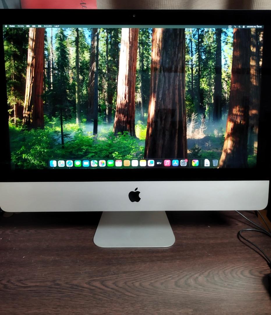 Macデスクトップ iMac 4k 21.5-inch 2019 core i3-8100