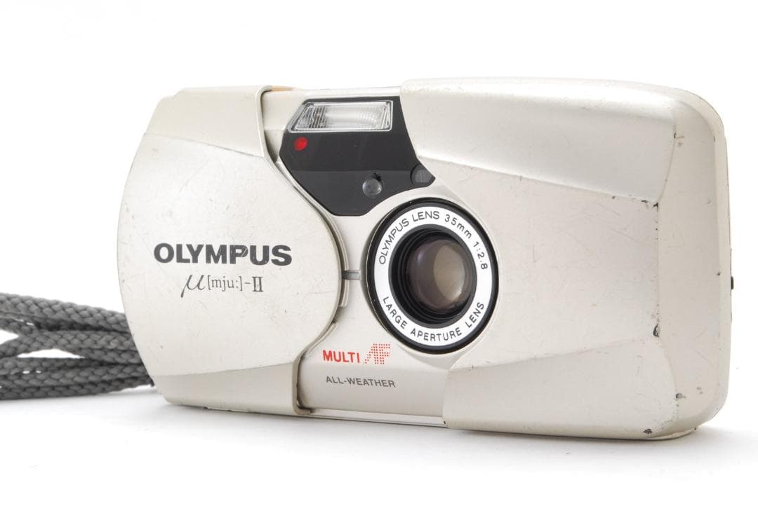 オリンパス OLYMPUS MJU μ ⅱ ミュー2 (ファインダー内綺麗）