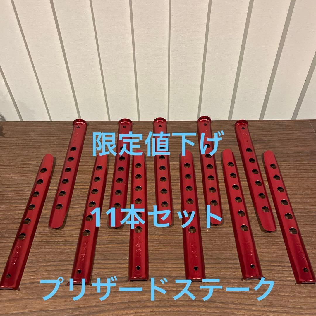 週末値下　MSR　ブリザードステイク　美品　11本セット