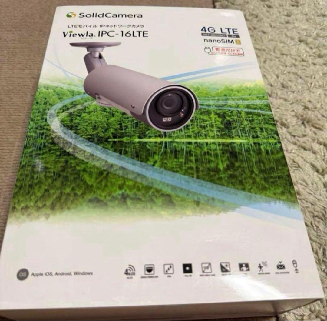 【新品未使用】Viewla IPC-16LTE 防犯カメラ 4G LTE
