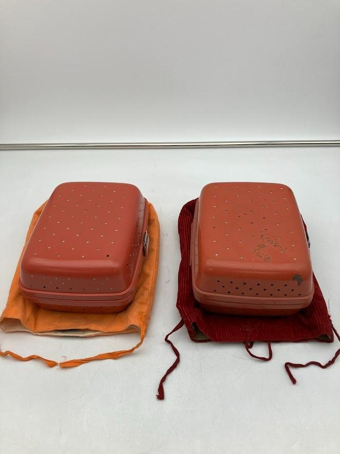 昭和レトロ　ミツウロコ　品川あんか　豆灰あんか　袋付き2点セット