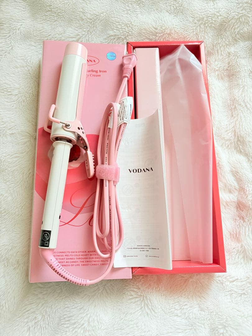 【新品未使用】　VODANA　グラムウェーブカーリングアイロン　36mm